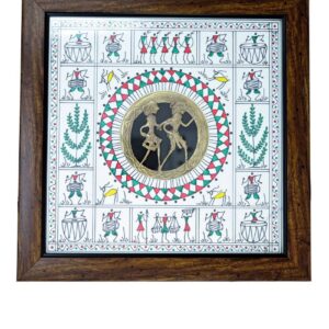 Dhokra home decor frame