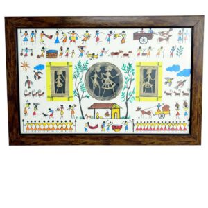 Dhokra home decor frame