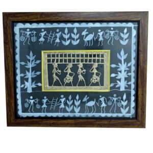 Dhokra home decor frame