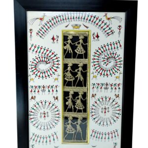 Dhokra home decor frame