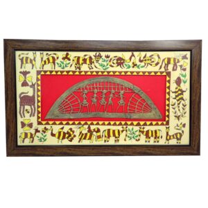 Dhokra home decor frame